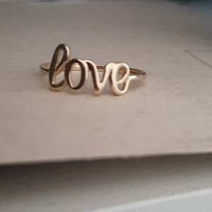 International Gold 10k yellow gold love ring